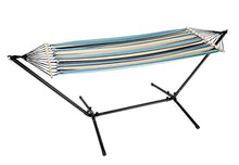 Florabest - Amaca con struttura blu, 300 x 120 x 105 cm (L x P x A)