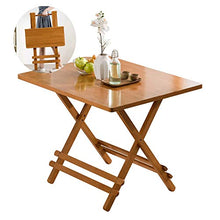 GZHENH Tavolo da Pranzo Pieghevole, Tavolo da Pranzo Piccolo Mangiare Il Lavoro Scrivania del Computer Portatile Casa Giardino Balcone Risparmiare Spazio, 3 Dimensioni