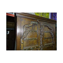 int. d'ailleurs - Vecchio Armadio Indiano con Ante ad Arco Alte 202 cm - VM390