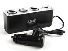 SaySure - Car Cigarette Lighter 3 Way Auto Socket Splitter 12V
