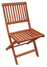 SEDIA 2PZ PIEGHEVOLE IN LEGNO MERANTI 46X58X83H ARREDO ESTERNO