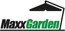 MaxxGarden Gazebo da Giardino, 3 x 6 m, con 6 pareti Laterali, 4 con finestre e 2 Chiuse, giunzioni plastiche, Impermeabile, con picchetti e Corde di Tensione, Taupe