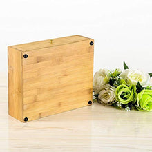 Tmpty Piccola Cassettiera da Scrivania Legno,Multifunzionale Ordinata Organizer Cassetti,Desktop Organiser Unit,bambù