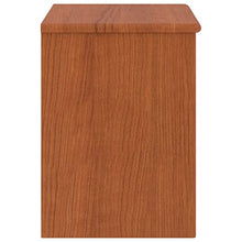 vidaXL Comodino Marrone Miele 35x30x40 cm in Legno Massello di Pino