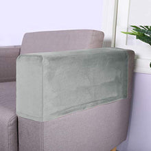 VOSAREA 2 Pezzi Divano Bracciolo Copertura Universale Bracciolo Protezione Elastica Divano Braccio Slipcovers Mobili Reclinabile Divano di Stoffa per La Casa Ufficio