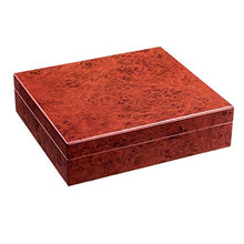 ZYING Cigar Humidor Cedar Desktop Box - Risparmio di Spazio buona Tenuta Portatile Rimovibile Cigar Box
