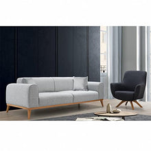 Venditadimobilionline - Divano Letto Zen 232 CM Gris Claro Tabou