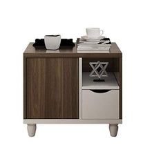 XXSHN Comodino Comodini alla Moda Fibra di Legno a Media densità Comodino Moderno per Camera da Letto Comodino Multifunzionale Armadietto Grande capacità Comodino (Colore: A)