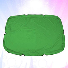 Hemoton Top Altalena Copertura Swing All'aperto Baldacchino di Ricambio Portico Coperchio Superiore per Patio Yard M Verde