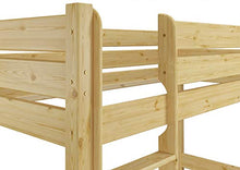 Erst-Holz Letto a Castello divisibile per materassi 90x190 per Adulti Extra Resistente 60.16-09-190T80