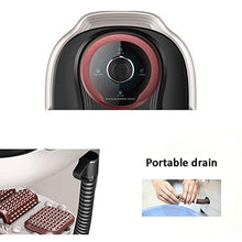 ZWJ-Massaggiatore per Piedi Pediluvio Barrel Pediluvio Completamente Automatico Riscaldamento Elettrico Casa Piede Lavatrice Self-Service Massaggio Profondo Benna Vasca per i Piedi (Color : B)