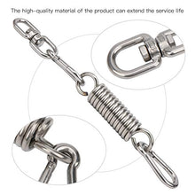 WLH Sedie A Battente Hammock Spring Carabiner Ganci 8 Forma Rotazione Loop Accessori Appeso