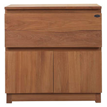 Teako Design Credenza Carmelo, resistente alle intemperie, 90 cm, mobili da giardino, resistente alle intemperie