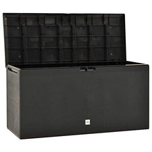 Tidyard Baule da Giardino, Baule Multibox 114x47x60 cm Antracite