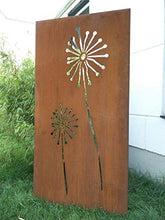 Zen Man 031654-4 - Paravento da Giardino in Metallo antiruggine, 180 x 50 cm