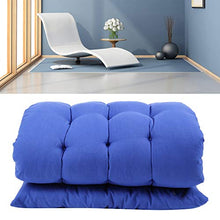 HERCHR Cuscini da Patio per Chaise Longue, Cuscino per Sedia con Schienale Alto per Sedia a Dondolo con 6 Lacci(48x125x8cm)
