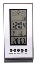 SaySure - Indoor Outdoor Wireless Weather Station Alarm Clock Snooze