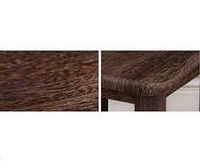 Sgabello in legno massiccio, decorativo, 26 x 26 x 24 cm (altezza x larghezza x profondità) (marrone)