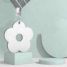 DEI 8pcs Tablecloth Weights Stainless Steel Flower-Type Tablecloth Pendant with Clips Heavy-Duty Table Clamps