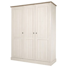 YUKA M-104 - Armadio contemporaneo in rovere bianco