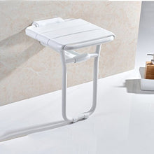 MGMDIAN Sgabello da Bagno Pieghevole per Il Bagno - con Sedile per Le Gambe Accessori da Bagno