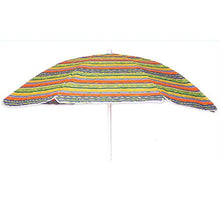 Ombrellone da spiaggia in tnt diam. 200cm, ombrellone mare portatile con custodia con tracolla, ombrellone spiaggia Ø 2M. in acciaio con snodo in plastica,ombrellone per spiaggia multicolor Rapallo/3