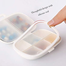 XuYuanjiaShop Kit di Pronto Soccorso Household Pillola Scatola sigillata di Comodi Dispensing Pillola Pratico Set Viaggi Pill Organizer Scatola per Medicinali Portatile