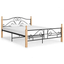 FAMIROSA Giroletto Nero in Metallo 160x200 cm-4943