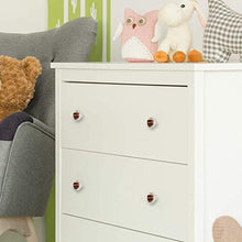 Set di 4 pomelli in cristallo per armadietti, cassetti e cassetti, con design multiplo per cassettiere, armadi, comodini, libreria, stile vintage, con linee a spirale curve, marrone