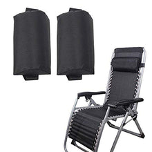 2PCS Universal Outdoor Folding Lounge Sedia Camicia a testa A testa Cuscino testa a collo per Backyard Picnics Beach Garden White