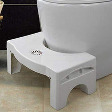 Sgabello da bagno per WC accovacciato, rimedio non invasivo per emorroidi, stitichezza, IBS, flatulenza, gonfiore – allinea il colon per un movimento intestinale completo