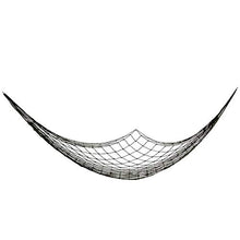 SALUTUYA Amaca in Rete di Nylon Amaca da Viaggio Amaca in Rete a Rete Amaca in Rete Leggera in Nylon Portatile per Giardino da Giardino per Campeggio, Viaggio