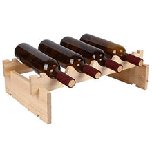 GZA Stendibiancheria Impilabile per Vino in Legno Massello Monostrato