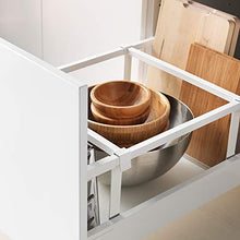 MAXIMERA/METOD base cb 2 frontali/2 cassetti alti 40x61.6x88 cm bianco/Veddinge bianco