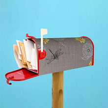 Custodia magnetica per cassetta postale con libellula, design unico, per giardino, cortile, dimensioni standard, 53 x 45 cm