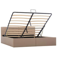 SKM Giroletto Idraulico Cappuccino Similpelle 160x200cm