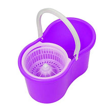 SSAYY Mop Set di Mocio Rotante Magico A 360 ° Testina Girevole per   Secchio in Microfibra con Testina Girevole