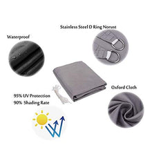 KAISUN Tenda a Vela Triangolare,Tenda a Vela Parasole da Esterno Protezione Solare Anti Raggi UV con Corda Libera per Giardino Balcone Terrazza (4x4x4m,Cielo Blu)