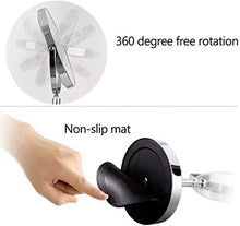 XXT, specchio rotondo in acciaio inox da tavolo per il trucco da principessa, specchio di bellezza