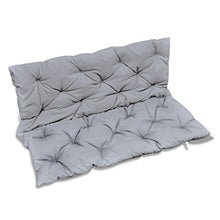 vidaXL Cuscino Crema per Altalena Esterno Giardino Amaca Esterno Dondolo 120 cm