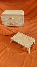 LA IBERICA - Mobile cassettiera stile retrò. 2 cassetti