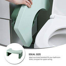 Cabilock Sgabello in Plastica Antiscivolo per Bambini Sgabello in Plastica per Bagno Home Office Asilo (Verde)