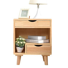 Comodini Pine Comodino Moderno Semplice Creativo Armadio di immagazzinaggio Nordic Camera Mini Comodino con cassetto Comodini Camera