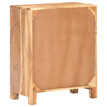 vidaXL Credenza 60x35x75 cm in Legno Massello d'Acacia