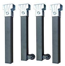 Imex la Volpe 81412-A-Set di 4 Piedi Rete con Ruote