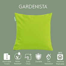 Cuscino Impermeabile Da Esterni Imbottito Da 45.7cm In Verde Lime 2 Nel Pacco