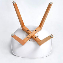 Design Twist Tommy Set di 4 Sedie, Legno, Tortora, 52 x 48.5 x 82 cm