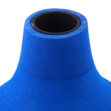 MOONQING - Canna da pesca Butt Cushion Stand Up Fighting Pole Holder, misura grande, colore: Blu