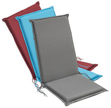Traumnacht Comfort, Cuscini per Sedia a Sdraio, Set di 2, Outdoor, Antracite, 120 x 50 x 6 cm