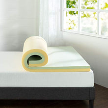 ZINUS Coprimaterasso in memory foam al tè verde | 140 x 190 cm | OEKO-TEX | Per materassi, letti e divani